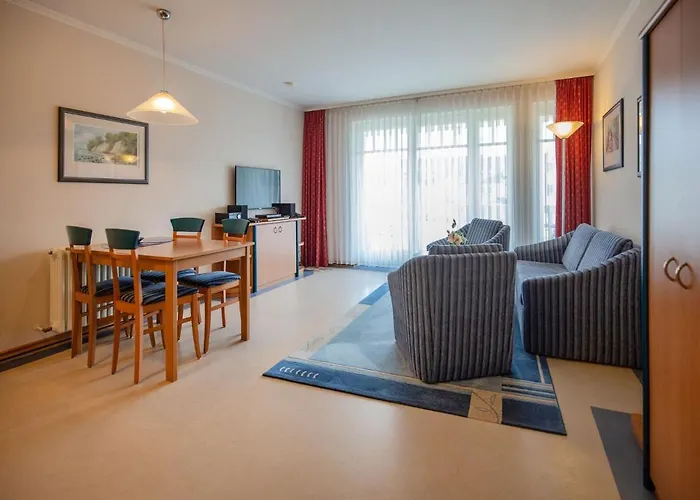Duenenpark - Klassik Mit 1 Schlafzimmer Und Balkon Im Obergeschoss 018 Lägenhet