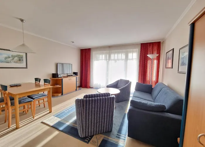 Duenenpark - Klassik Mit 1 Schlafzimmer Und Balkon Im Obergeschoss 018 Binz